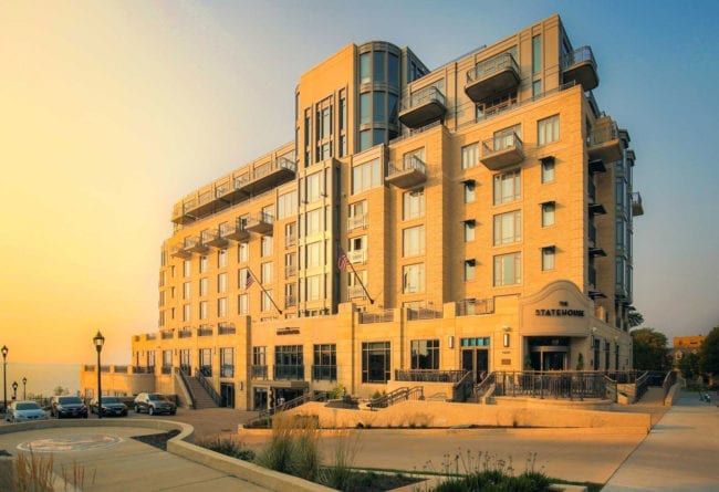 Madison Wisconsin Arhectectural photography Edgewater Hotel